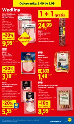Lidl - gazetka promocyjna Oferta od czwartku od czwartku 03.09 do soboty 05.09 - strona 57