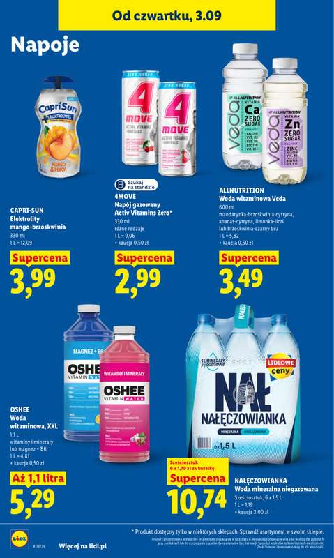 Lidl - gazetka promocyjna Oferta od czwartku od czwartku 03.09 do soboty 05.09 - strona 64