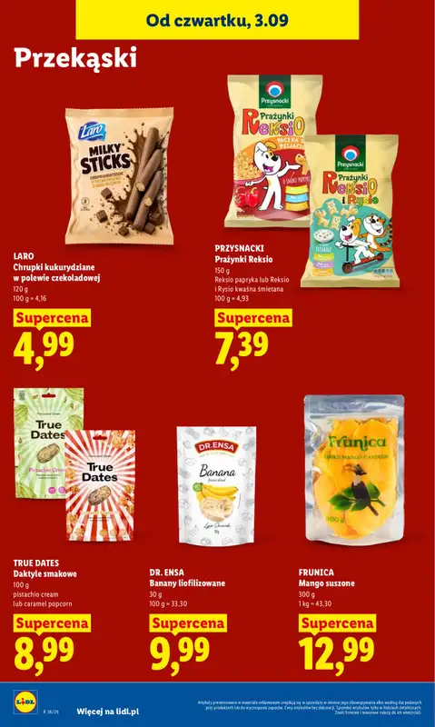 Lidl - gazetka promocyjna Oferta od czwartku od czwartku 03.09 do soboty 05.09 - strona 76