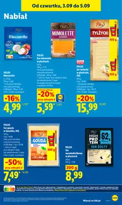 Lidl - gazetka promocyjna Oferta od czwartku od czwartku 03.09 do soboty 05.09 - strona 61