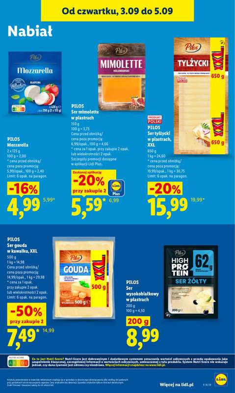 Lidl - gazetka promocyjna Oferta od czwartku od czwartku 03.09 do soboty 05.09 - strona 61