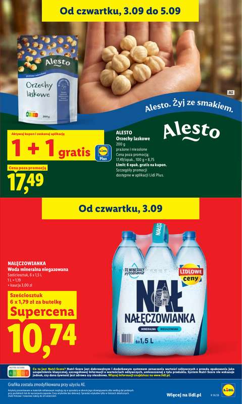 Lidl - gazetka promocyjna Oferta od czwartku od czwartku 03.09 do soboty 05.09 - strona 15