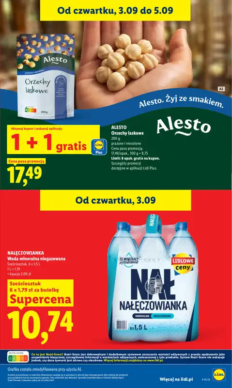 Lidl - gazetka promocyjna Oferta od czwartku od czwartku 03.09 do soboty 05.09 - strona 15