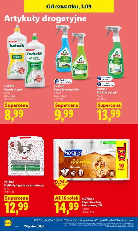 Lidl - gazetka promocyjna Oferta od czwartku od czwartku 03.09 do soboty 05.09 - strona 88