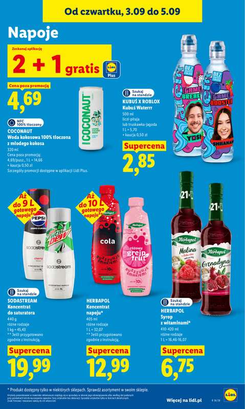 Lidl - gazetka promocyjna Oferta od czwartku od czwartku 03.09 do soboty 05.09 - strona 65