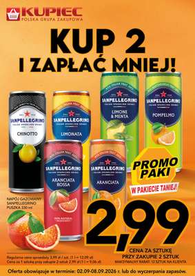 Kupiec - gazetka promocyjna Promopaki od środy 02.09 do wtorku 08.09 - strona 9