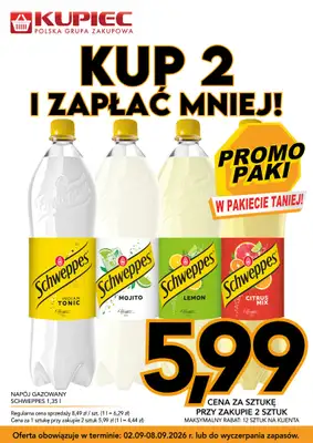 Kupiec - gazetka promocyjna Promopaki od środy 02.09 do wtorku 08.09 - strona 10