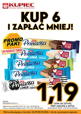 Kupiec - gazetka promocyjna Promopaki od środy 02.09 do wtorku 08.09 - strona 7
