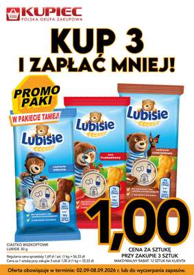 Kupiec - gazetka promocyjna Promopaki od środy 02.09 do wtorku 08.09 - strona 4