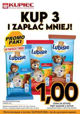 Kupiec - gazetka promocyjna Promopaki od środy 02.09 do wtorku 08.09 - strona 4