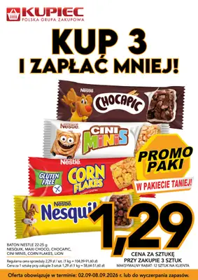 Kupiec - gazetka promocyjna Promopaki od środy 02.09 do wtorku 08.09 - strona 5