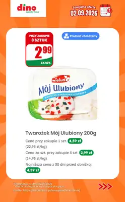 Dino - gazetka promocyjna Specjalna oferta na 02.09.2026 - promocje spoza gazetki od środy 02.09 do środy 02.09 - strona 7