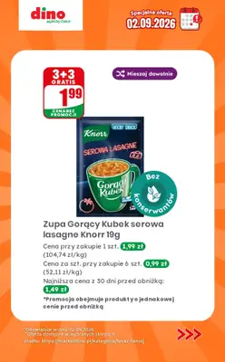 Dino - gazetka promocyjna Specjalna oferta na 02.09.2026 - promocje spoza gazetki od środy 02.09 do środy 02.09 - strona 10