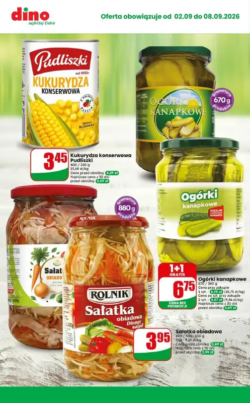 Dino - gazetka promocyjna MEGA promocje! od środy 02.09 do wtorku 08.09 - strona 10