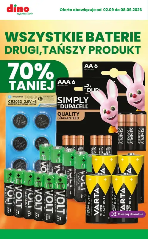 Dino - gazetka promocyjna MEGA promocje! od środy 02.09 do wtorku 08.09 - strona 6