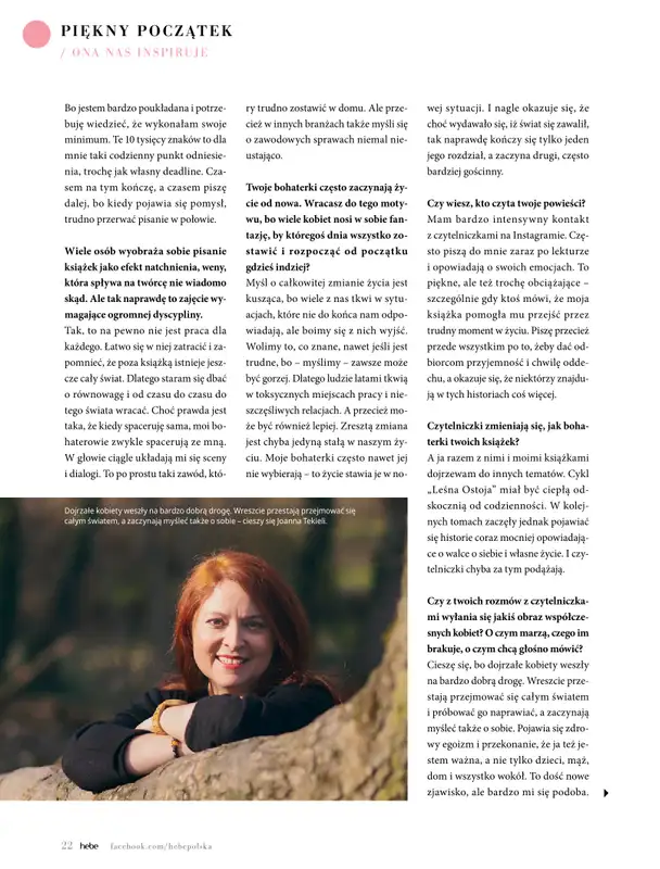 Hebe - gazetka promocyjna Magazyn od środy 02.09 do soboty 31.10 - strona 22