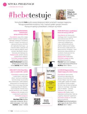 Hebe - gazetka promocyjna Magazyn od środy 02.09 do soboty 31.10 - strona 54