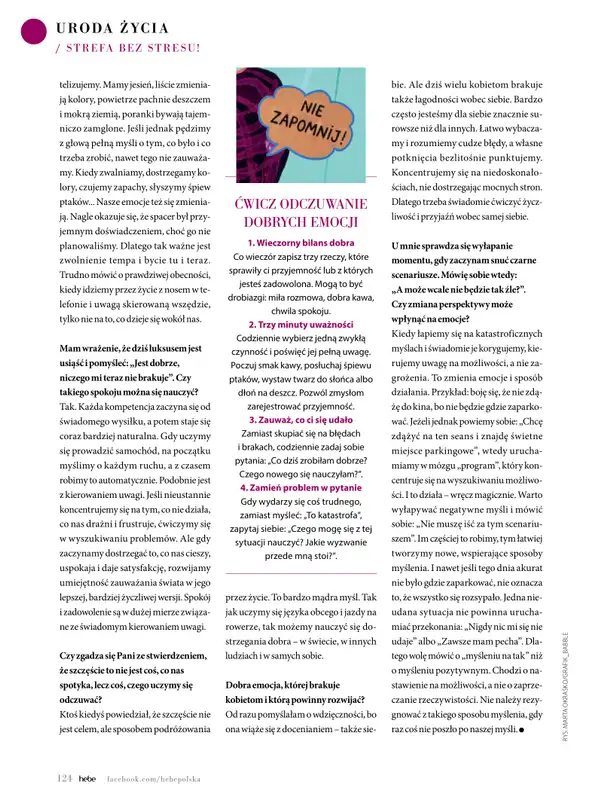 Hebe - gazetka promocyjna Magazyn od środy 02.09 do soboty 31.10 - strona 124
