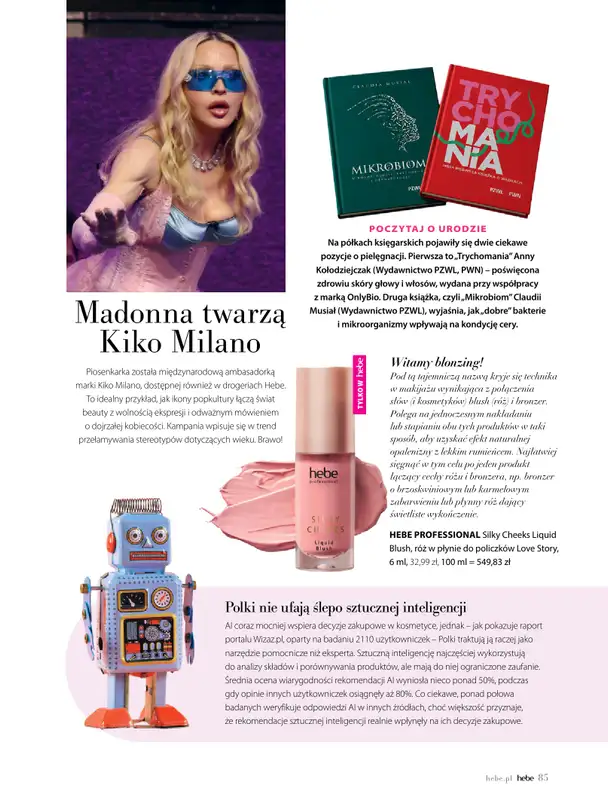 Hebe - gazetka promocyjna Magazyn od środy 02.09 do soboty 31.10 - strona 85