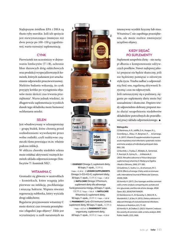 Hebe - gazetka promocyjna Magazyn od środy 02.09 do soboty 31.10 - strona 143