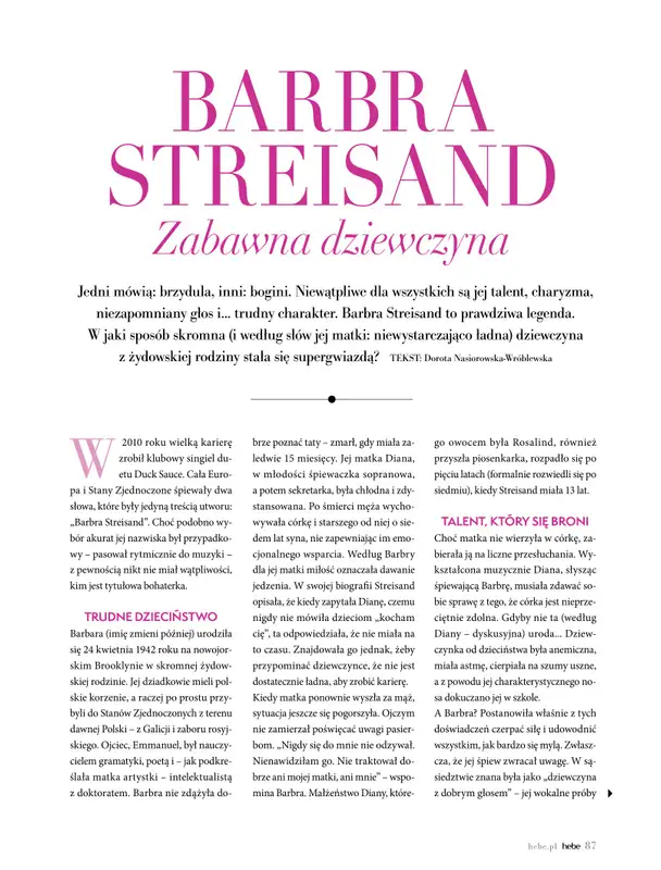 Hebe - gazetka promocyjna Magazyn od środy 02.09 do soboty 31.10 - strona 87