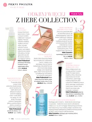 Hebe - gazetka promocyjna Magazyn od środy 02.09 do soboty 31.10 - strona 16