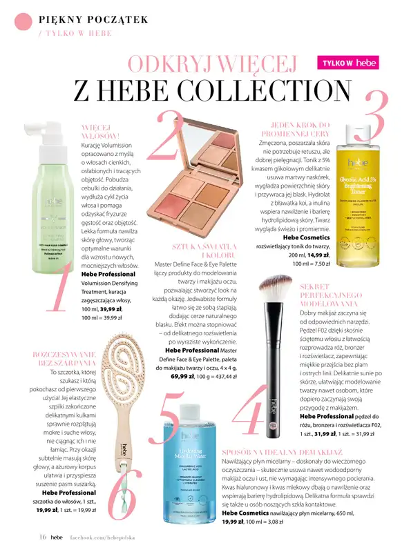 Hebe - gazetka promocyjna Magazyn od środy 02.09 do soboty 31.10 - strona 16