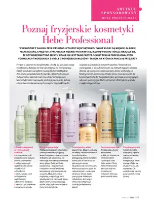 Hebe - gazetka promocyjna Magazyn od środy 02.09 do soboty 31.10 - strona 101