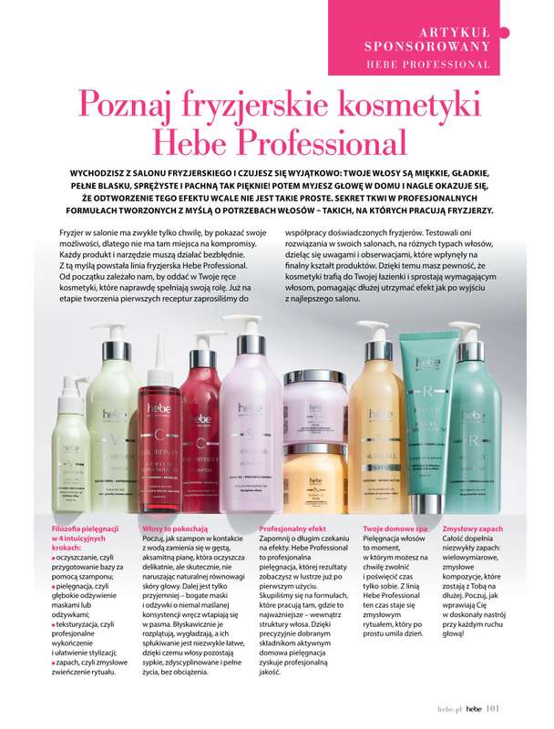 Hebe - gazetka promocyjna Magazyn od środy 02.09 do soboty 31.10 - strona 101