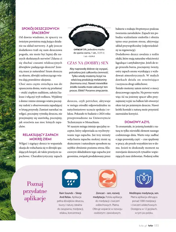 Hebe - gazetka promocyjna Magazyn od środy 02.09 do soboty 31.10 - strona 135