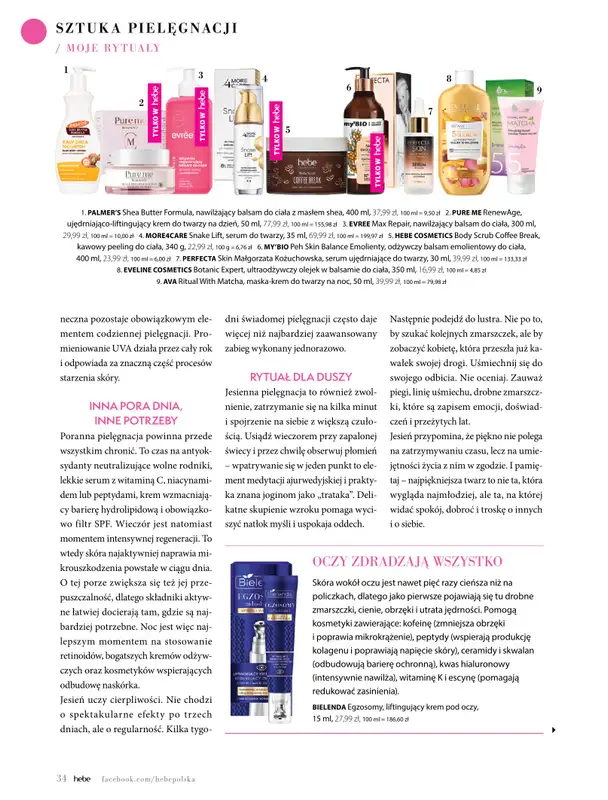 Hebe - gazetka promocyjna Magazyn od środy 02.09 do soboty 31.10 - strona 34