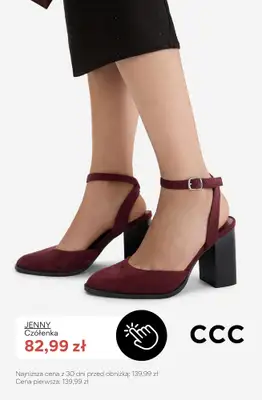 CCC - gazetka promocyjna SALE - buty na obcasie damskie do 100 zł od czwartku 03.09  - strona 4