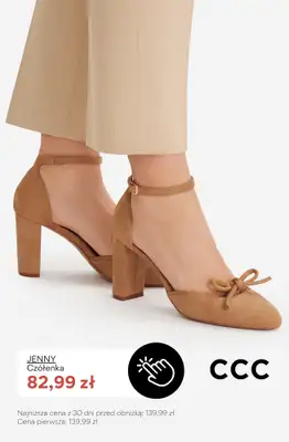 CCC - gazetka promocyjna SALE - buty na obcasie damskie do 100 zł od czwartku 03.09  - strona 8