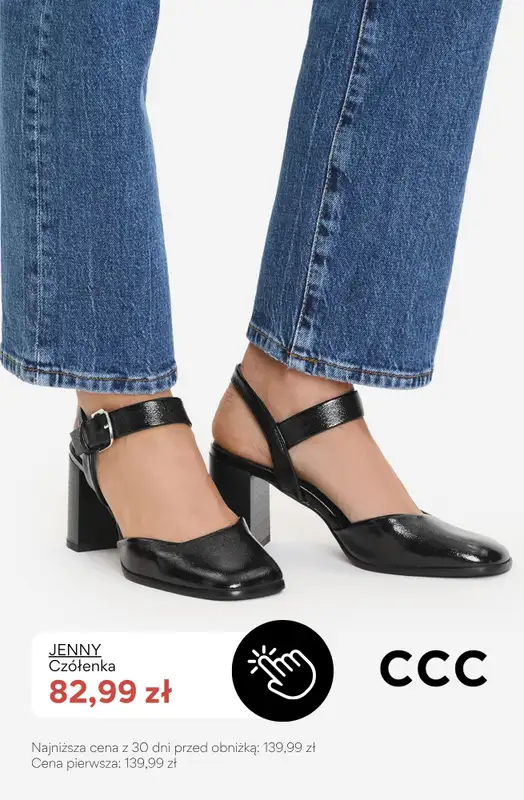 CCC - gazetka promocyjna SALE - buty na obcasie damskie do 100 zł od czwartku 03.09  - strona 10