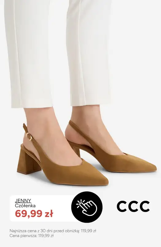 CCC - gazetka promocyjna SALE - buty na obcasie damskie do 100 zł od czwartku 03.09  - strona 3