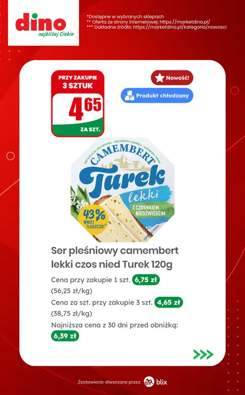 Dino - gazetka promocyjna Nowości w Dino! od środy 02.09  - strona 6