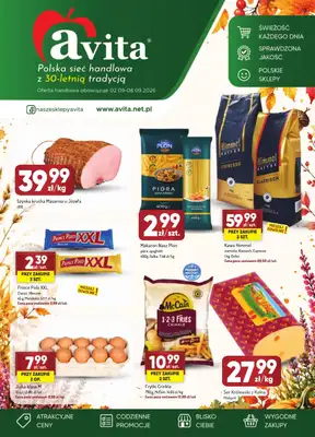 Avita - gazetka promocyjna Gazetka od środy 02.09 do wtorku 08.09