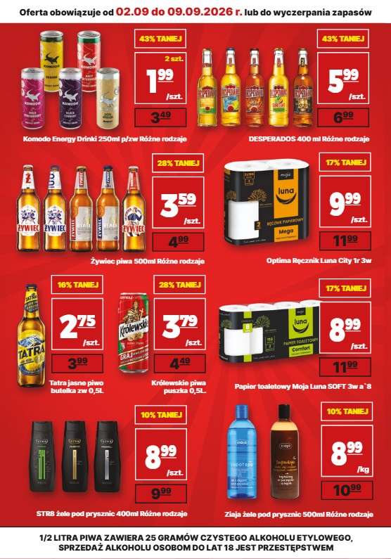 API Market - gazetka promocyjna Gazetka od środy 02.09 do środy 09.09 - strona 14
