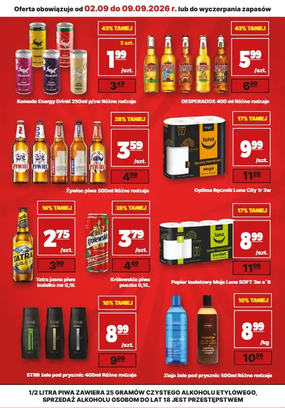 API Market - gazetka promocyjna Gazetka od środy 02.09 do środy 09.09 - strona 14