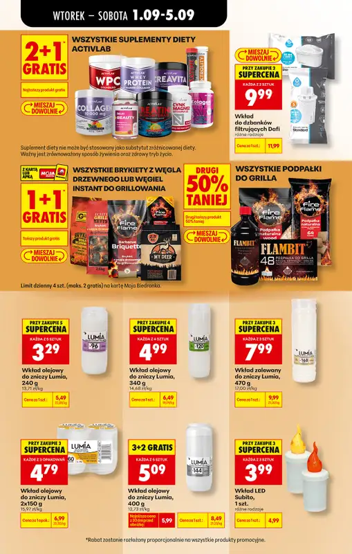 Biedronka - gazetka promocyjna Od wtorku od wtorku 01.09 do soboty 05.09 - strona 82