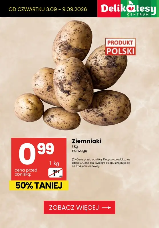 Delikatesy Centrum - gazetka promocyjna Najlepsze oferty do -52% od czwartku 03.09 do środy 09.09 - strona 2