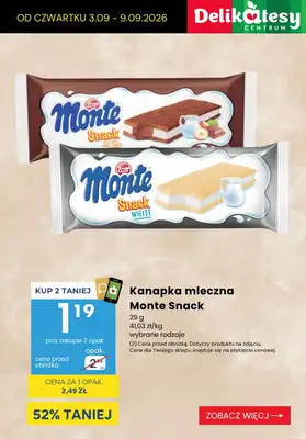 Delikatesy Centrum - gazetka promocyjna Najlepsze oferty do -52% od czwartku 03.09 do środy 09.09 - strona 7