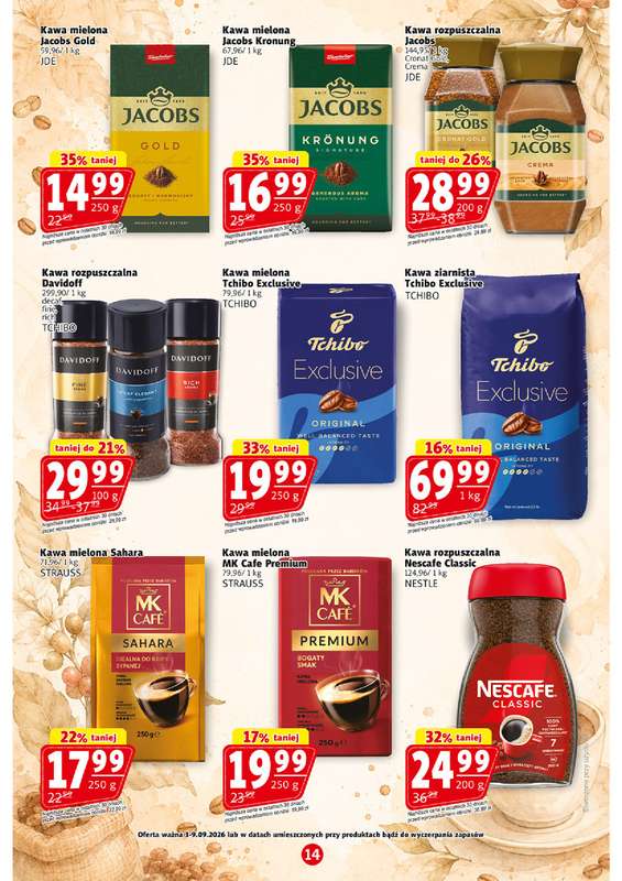 Prim Market - gazetka promocyjna Gazetka od czwartku 03.09 do środy 09.09 - strona 14