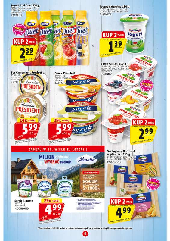 Prim Market - gazetka promocyjna Gazetka od czwartku 03.09 do środy 09.09 - strona 4