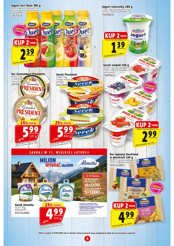 Prim Market - gazetka promocyjna Gazetka od czwartku 03.09 do środy 09.09 - strona 4