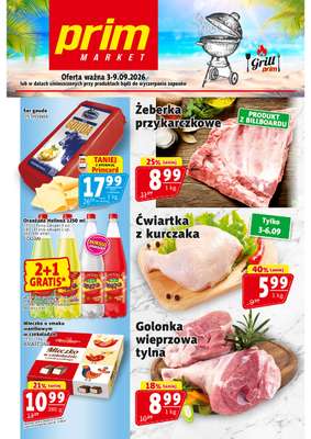 Prim Market - gazetka promocyjna Gazetka od czwartku 03.09 do środy 09.09