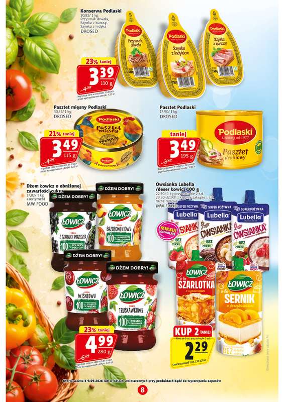 Prim Market - gazetka promocyjna Gazetka od czwartku 03.09 do środy 09.09 - strona 8