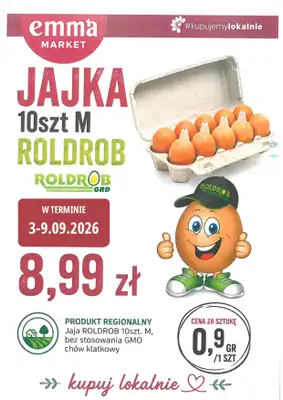 emma MARKET - gazetka promocyjna Oferta spożywcza Emma Market od czwartku 03.09 do środy 09.09 - strona 3