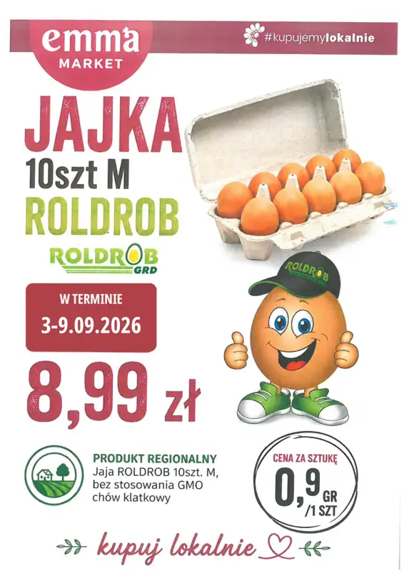emma MARKET - gazetka promocyjna Oferta spożywcza Emma Market od czwartku 03.09 do środy 09.09 - strona 3