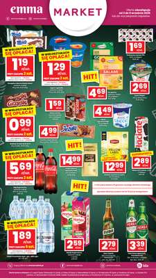 emma MARKET - gazetka promocyjna Oferta spożywcza Emma Market od czwartku 03.09 do środy 09.09